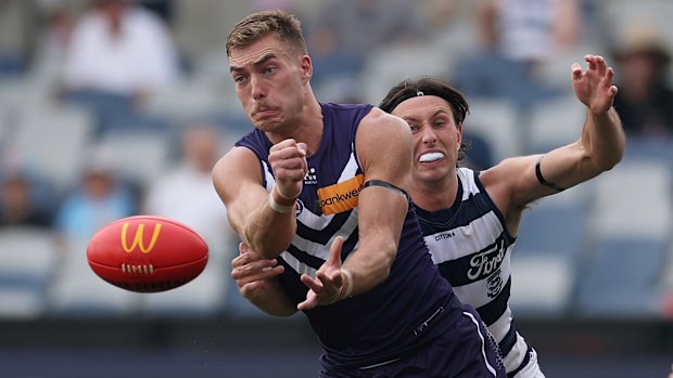 Fremantle Ruckman Liam Reidy.