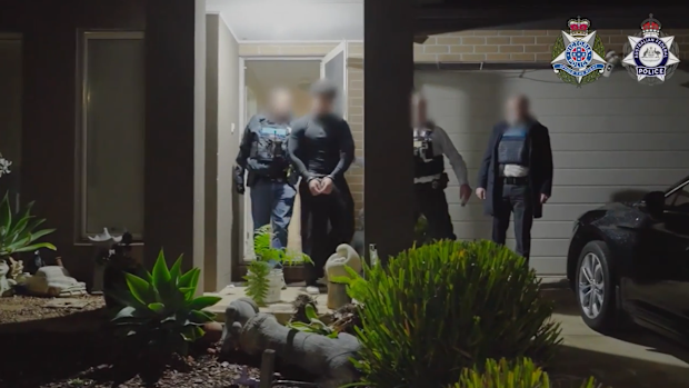 A 21-year-old Werribee man was arrested in relation to the synagogue attack.