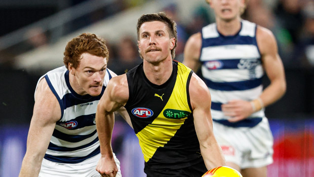 Liam Baker is yet to sign a contract extension with Richmond.
