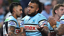 Addin Fonua-Blake of the Sharks.