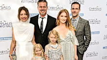 Rebecca Gayheart, Eric Dane, Billie Dane, Georgia Dane, James Van Der Beek and Kimberly Brook (Photo by Rob Latour/Variety/Penske Media via Getty Images)