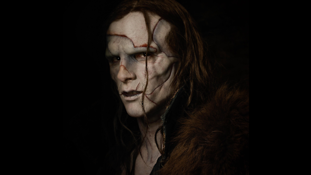 Jacob Elordi as The Creature in Guillermo del Toro's Frankenstein.
