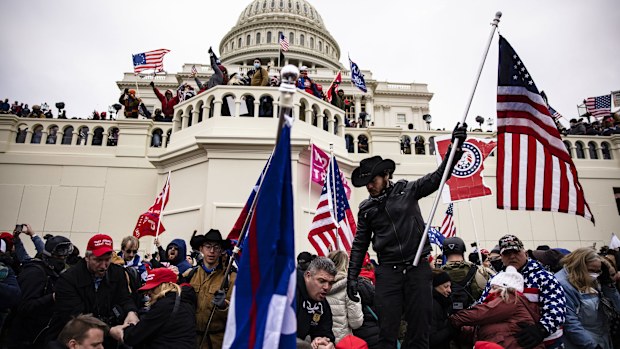 Pro-Trump supporters storm the US Capitol 