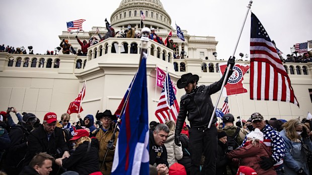 Pro-Trump supporters storm the US Capitol 