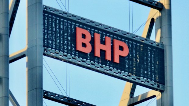 BHP logo Perth