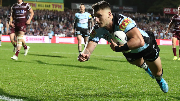 Bronson Xerri has become a lethal weapon for the Sharks.