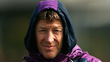 Craig Bellamy pictured during a training session at Gosch's Paddock, Melbourne in August 2010.