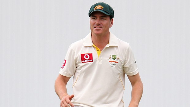 Marcus North playing for the Australian Test side in 2010.