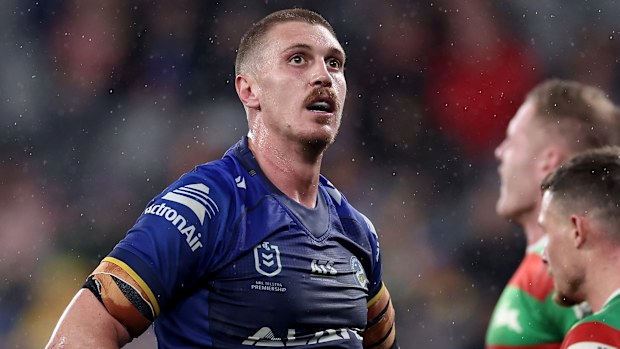 Shaun Lane of the Parramatta Eels.