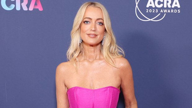 Jackie 'O' Henderson attends the 34th annual Australian Commercial Radio Awards (ACRAs) at ICC Sydney on October 14, 2023 in Sydney, Australia. 