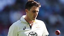 PERTH, AUSTRALIA - NOVEMBER 24: Pat Cummins of Australia prepares to bowl during day three of the First Test match in the series between Australia and India at Perth Stadium on November 24, 2024 in Perth, Australia. (Photo by Cameron Spencer/Getty Images)
