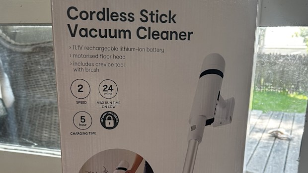 Kmart Cordless Stick Vacuum 