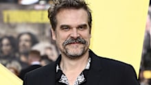 LONDON, ENGLAND - APRIL 22: David Harbour attends the "Thunderbolts*" UK Special Screening at Cineworld Leicester Square on April 22, 2025 in London, England. (Photo by Gareth Cattermole/Getty Images)