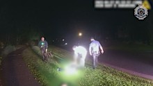 Dog squad officers arrest two teenagers on the Gold Coast.