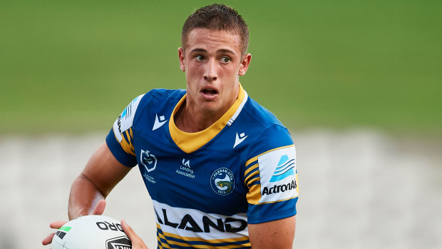 Parramatta Eels player Jakob Arthur.