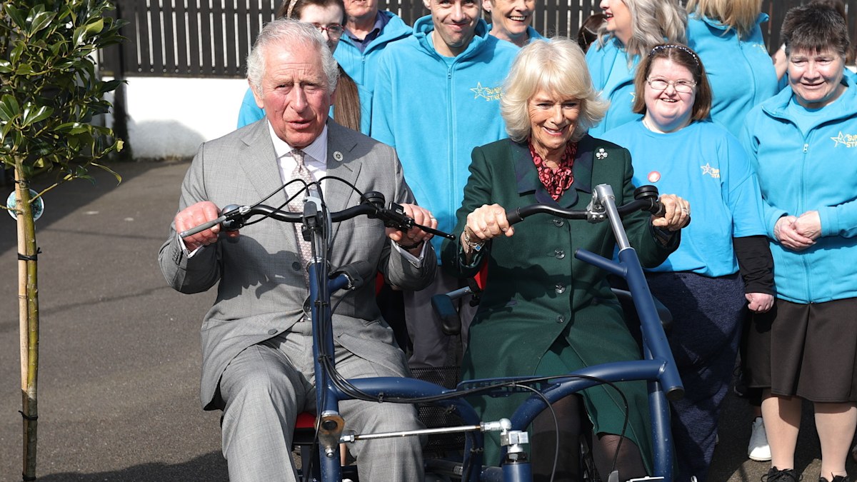 Duke and Duchess of Cornwall | Prince Charles and Camilla ride twin ...