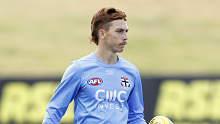 St Kilda rookie Lance Collard. 