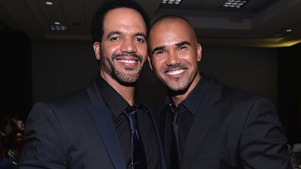 Kristoff St. John and Shemar Moore