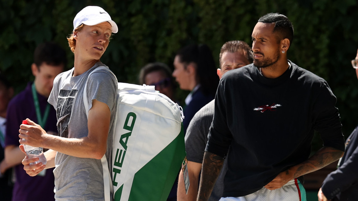 Kyrgios eyeing AO grudge match with Sinner amid doping case