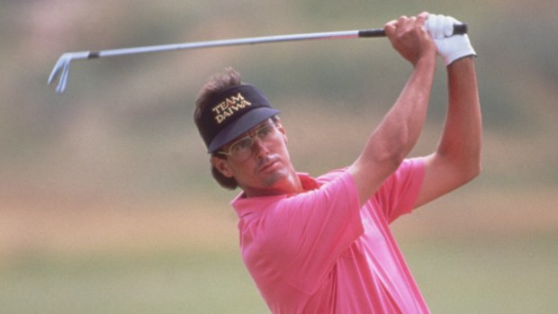 Australian golfer Ian Baker-Finch wins the British Open Championship at the Royal Birkdale golf course, 1991. (Photo by David Cannon/Getty Images)