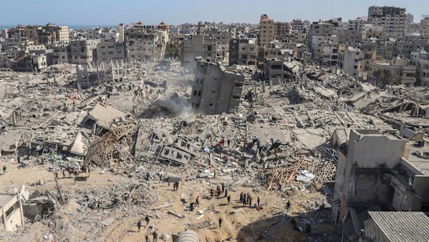 Al-Shifa Hospital, in northern Gaza