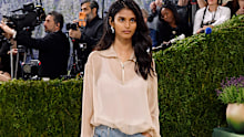 NEW YORK, NEW YORK - MAY 04: Bhavitha Mandava attends the 2026 Met Gala celebrating "Costume Art" at Metropolitan Museum of Art on May 04, 2026 in New York City.  (Photo by Taylor Hill/Getty Images)