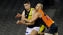 Callum Coleman-Jones of the Tigers.