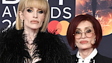 Kelly Osbourne and Sharon Osbourne attend The BRIT Awards 2026 at Co-op Live on February 28, 2026 in Manchester, England. 