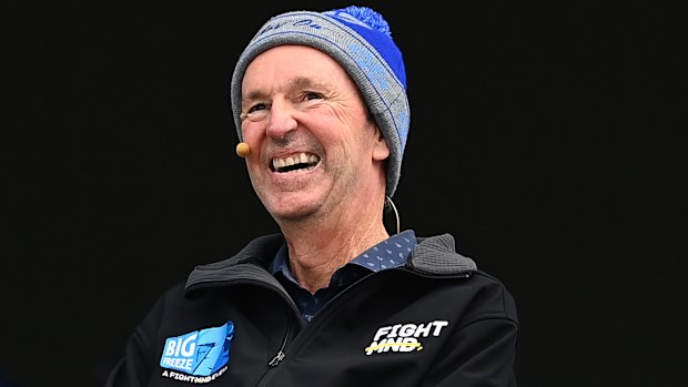 Daniher has been an active participant in the annual Big Freeze charity event.