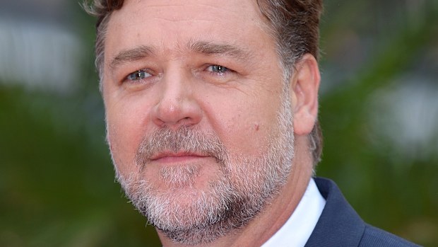 Russell Crowe arrives for the UK Premiere of 'The Nice Guys' at Odeon Leicester Square on May 19, 2016 in London, England.