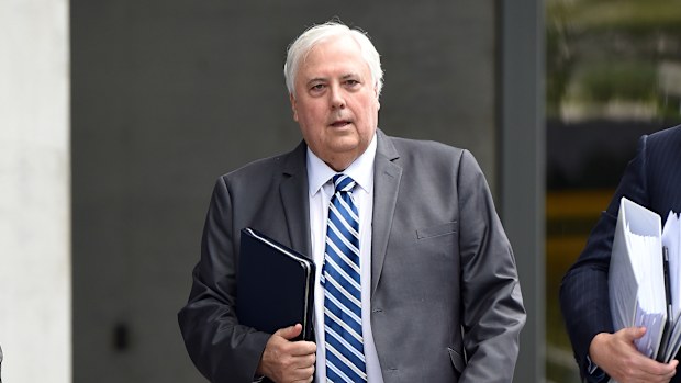 Clive Palmer. (AAP)