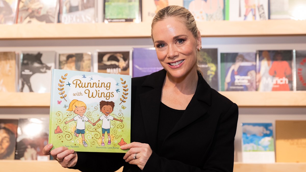 Sam Squiers' new children's book: Hidden message in Running with Wings ...