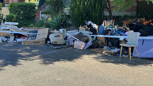 Illegal dumping under investigation in Miranda, in Sydney's south.