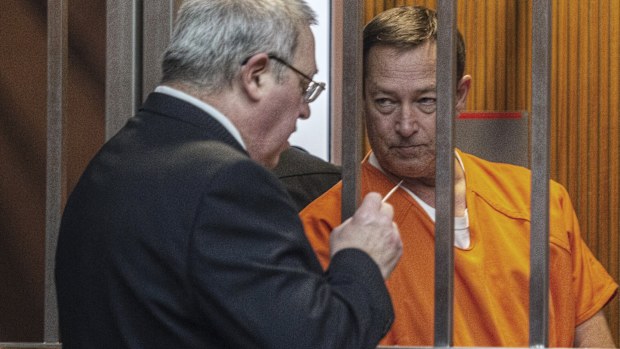 This Sept. 24, 2018 file photo shows rapist Roy Charles Waller, right, with attorney Joseph S. Forina as he made his first appearance in Sacramento Superior Court.