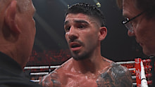 Michael Zerafa pleads that he can't see. 