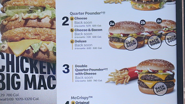 McDonald's Quarter Pounder 