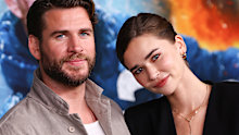Liam Hemsworth and Gabriella Brooks at the Extraction 2 New York premiere at Jazz at Lincoln Center on June 12, 2023 in New York City. 