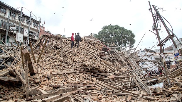 Nepal has been ravaged by a magnitude 7.9 earthquake.