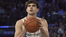 Taran Armstrong of the Taipans shoots a freethrow during the round 20 NBL match between Tasmania Jackjumpers and Cairns Taipans at MyState Bank Arena, on February 08, 2025, in Hobart, Australia. (Photo by Simon Sturzaker/Getty Images)