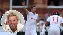 Shane Warne's wickets tally will not be beaten by James Anderson.