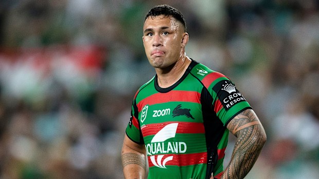 Rabbitohs enforcer Jaydn Su'A was recently dropped to reserve grade.