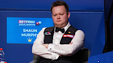SHEFFIELD, ENGLAND - APRIL 30: England's Shaun Murphy during day fourteen of the Betfred World Snooker Championships at the Crucible Theatre on April 30, 2021 in Sheffield, England. (Photo by Zac Goodwin - Pool/Getty Images)