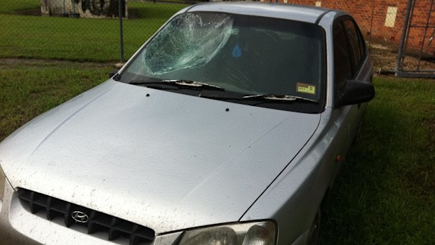 The pedestrian hit Ryan's car windscreen and suffered fatal injuries. 