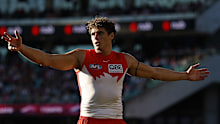 Charlie Curnow was the breakout star in the game against Richmond. 