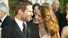 Tom Cruise, Kristin Davis and Sarah Jessica Parker at 61st Annual Golden Globe Awards (Photo by J. Vespa/WireImage).