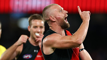 Jake Stringer kicked two in the Bombers' win.