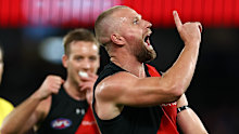 Jake Stringer kicked two in the Bombers' win.