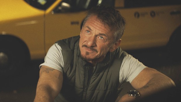 This image released by Sony Pictures Classics shows Sean Penn in a scene from "Daddio." (Sony Pictures Classics via AP)