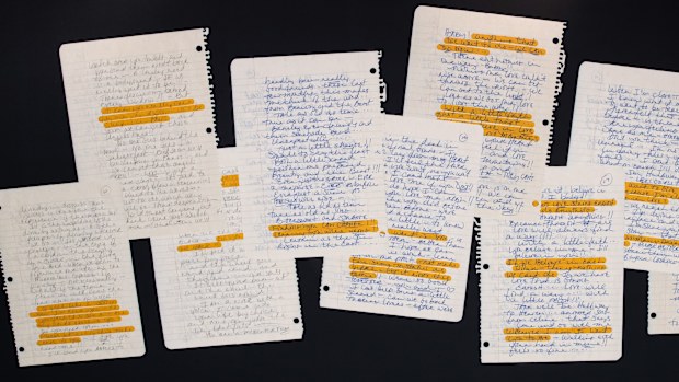 Friends: Where you can see all 18 pages of Rachel's letter to Ross ...