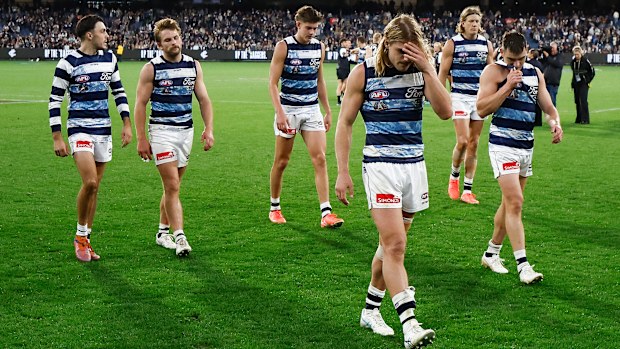 Geelong were outclassed by Carlton